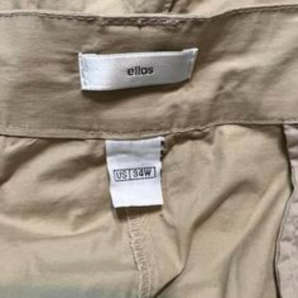 Ellos Convertible Cargo Shorts size 34 - Picture 3 of 10
